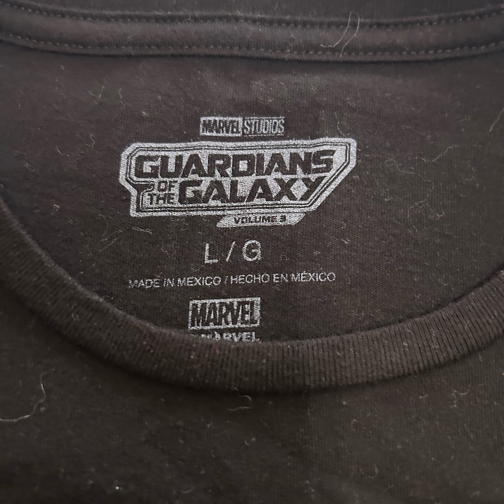 Marvel Guardians of the Galaxy Black Tee - Picture 3 of 5